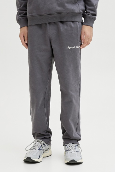 Jack & Jones, Szabadidőnadrág oldalzsebekkel, Sötétszürke