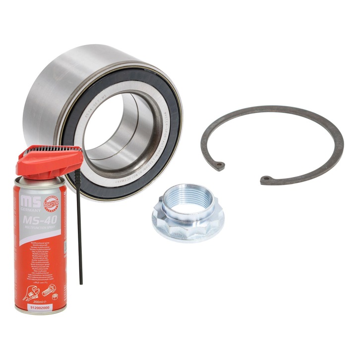 Kerékcsapágy készlet Master-Sport olaj spray-vel, 45,1x90,3mm, beépített mágnessel, BMW 3, 5, X3, X5