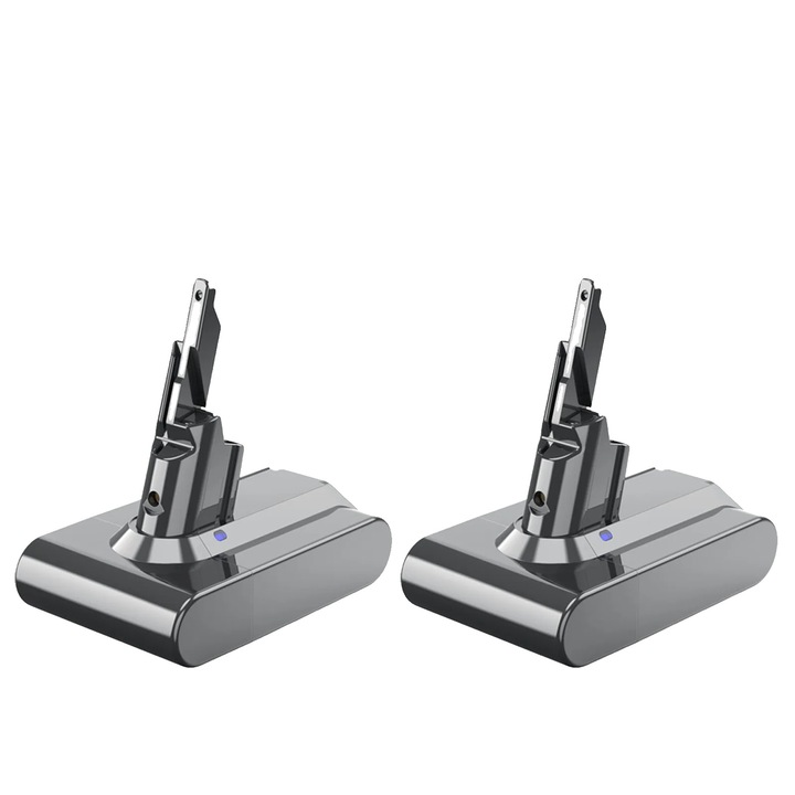 Baterie de inlocuire, 6000mAh, 2 bucati, tehnologie Li-ion, compatibilitate V7