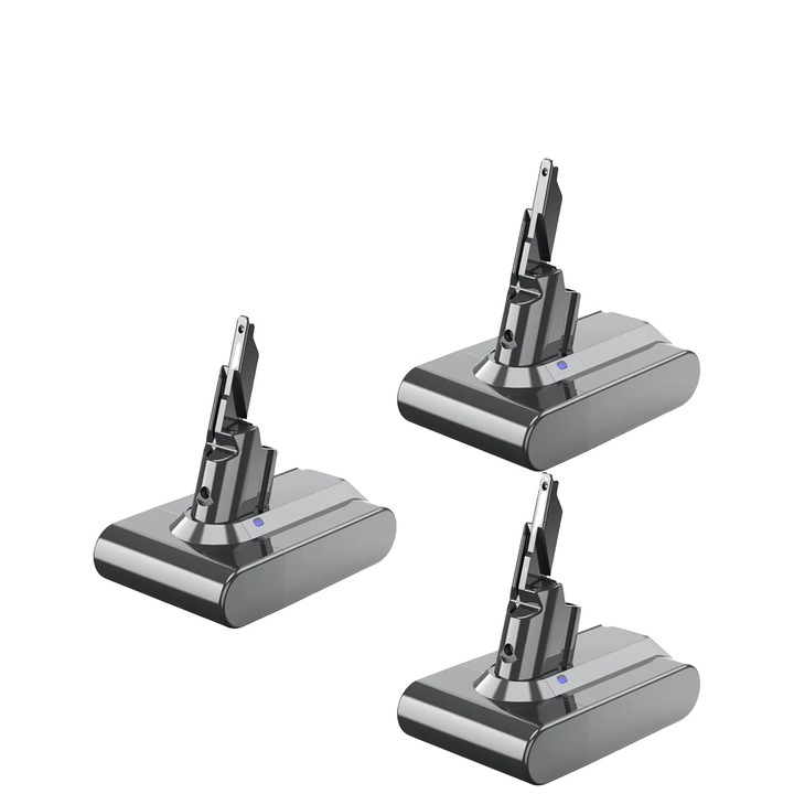 Set 3 Baterii de Inlocuire, 6000mAh, Li-ion, 21.6V