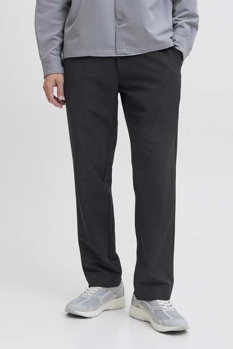 Jack & Jones, Középmagas derekú középmagas derekú nadrág, Fekete