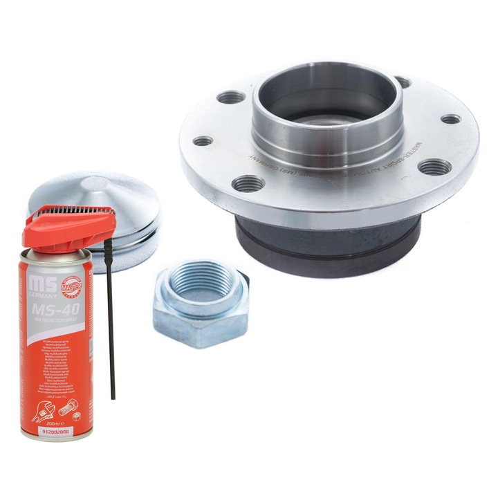 Master-Sport 3583-SET-MS autóalkatrész készlet, kerékcsapágy olajspray-vel, 117,4mm