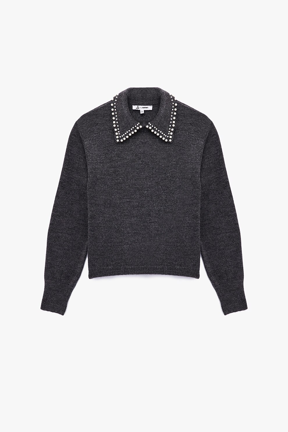 ULTERIOR ニットポロ C.P. Company pulover de lână Lambswool GRS Crew Neck Kinit bărbați