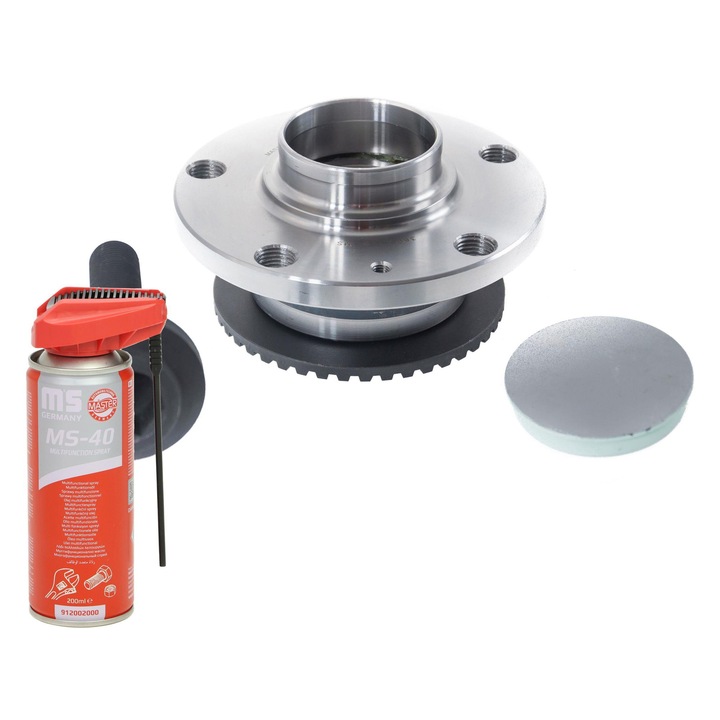 Set butuc rulment roata cu spray Master-Sport, 5 gauri, 45 dinti, 130mm, 2.46kg