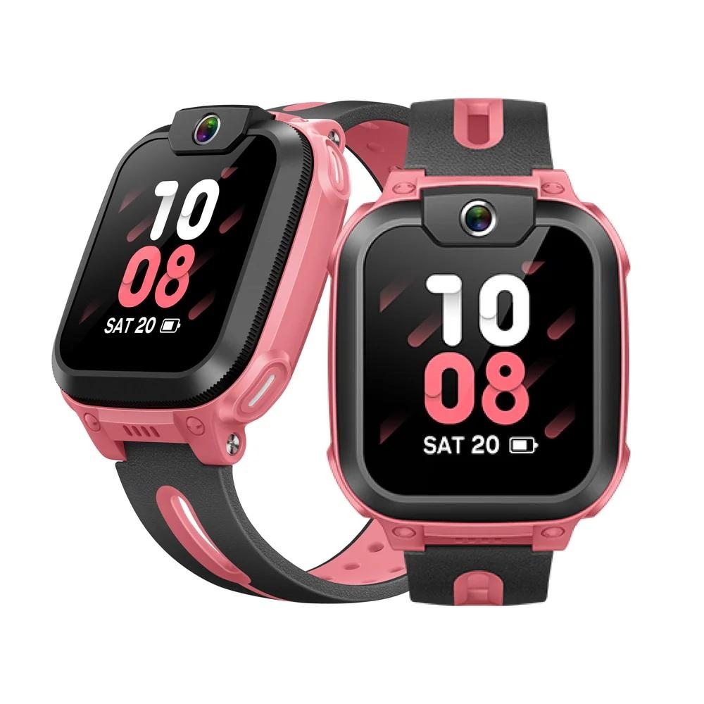 Smartwatch Imoo Z1, 1,3 inch, 4G, waterproof IPX8, roz - eMAG.ro