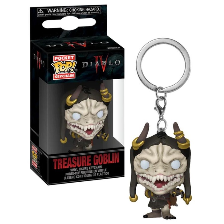 Breloc - Pop! Diablo IV: Treasure Goblin, Vinil