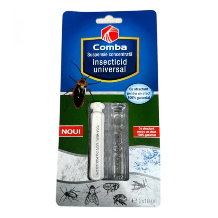 Insecticid universal in suspensie concentrata cu atractant Comba SC, 10 ml