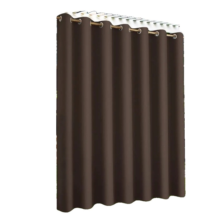 Kültéri függönyök, kávé, 132x275cm, 2 darabos szett, vízálló, UV-védelem