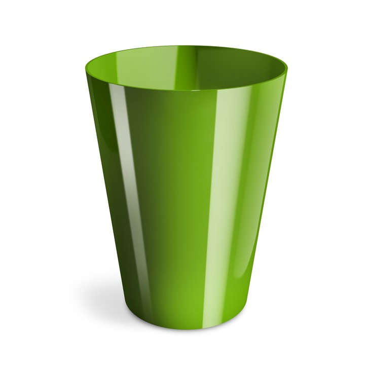 Ghiveci Donplast Simple Storczyk DSMS, Ø13xH17cm, Verde