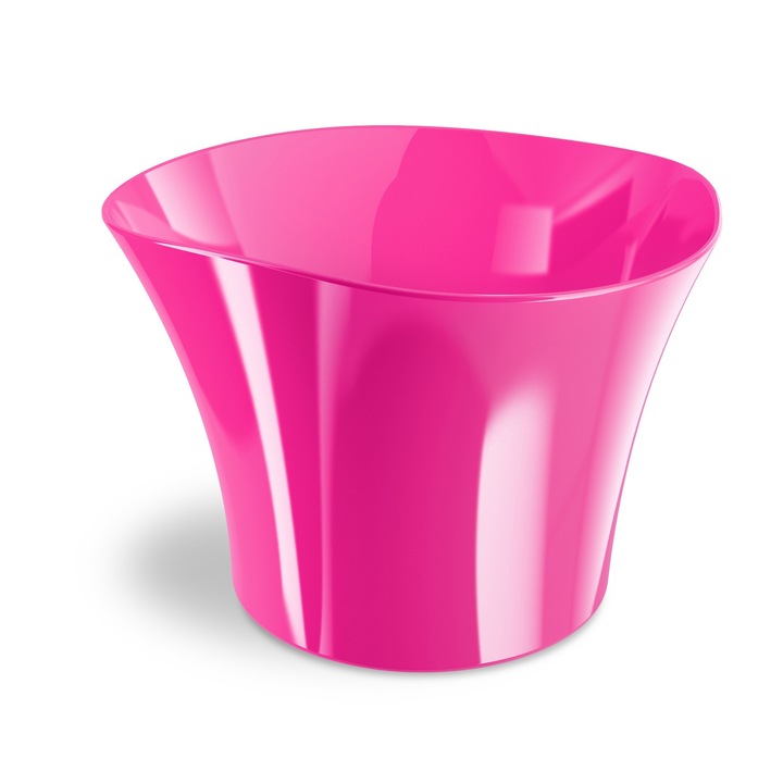 Kaspó Donplast Prymulka DPR, Ø12xH9cm, Fukszia