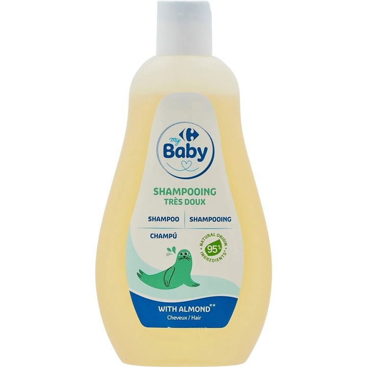 Sampon foarte delicat pentru bebelusi cu extract de migdale dulci,250ml, set 8 bucati