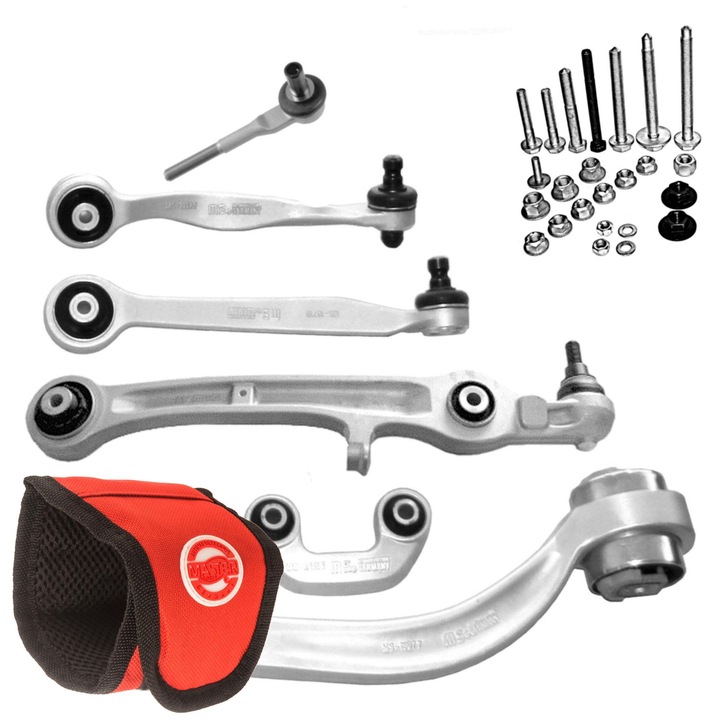 Set suspensie Master-Sport, 5 componente, pentru Audi A6 Allroad C6, 27028-PCS-MS, 27030-PCS-MS, 27155-PCS-MS, 27157-PCS-MS, 30536-PCS-MS