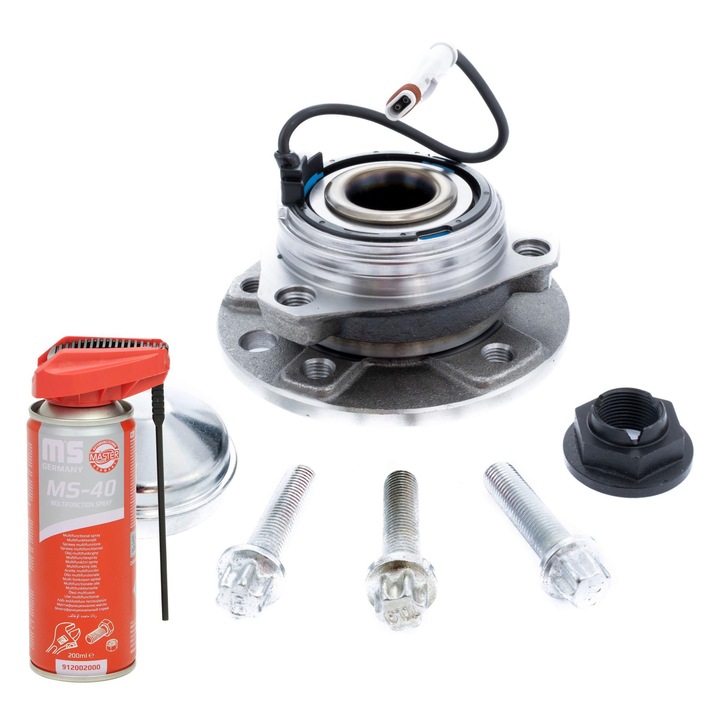 Master-Sport autóalkatrész készlet, Első kerékcsapágy, 33 fog, 137mm