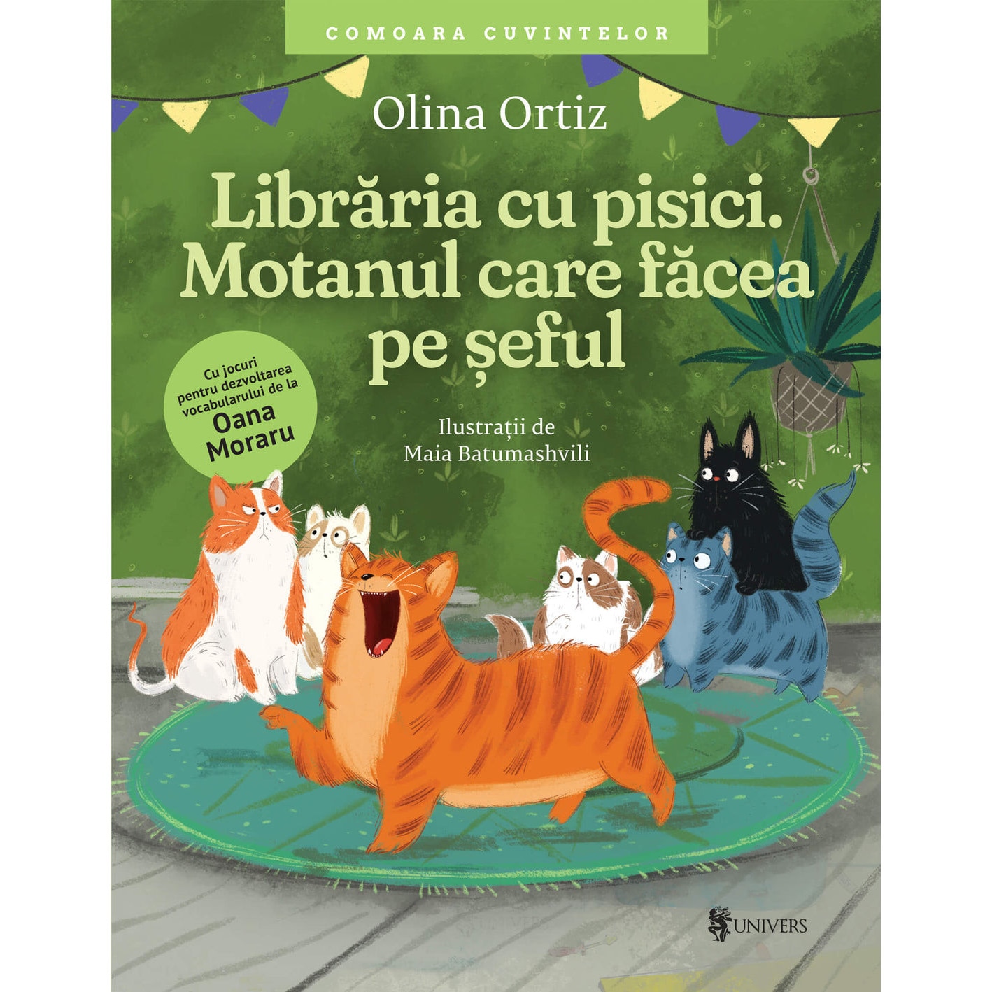 Libraria cu pisici. Motanul care facea pe seful, Ortiz Olina