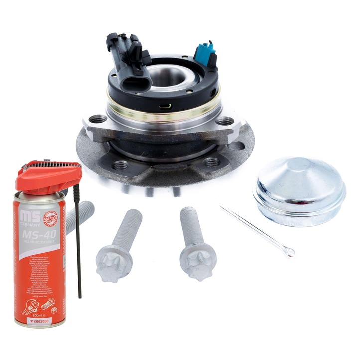 Master-Sport autóalkatrész készlet, kerékcsapágy, integrált érzékelővel, 137mm, 3.55kg