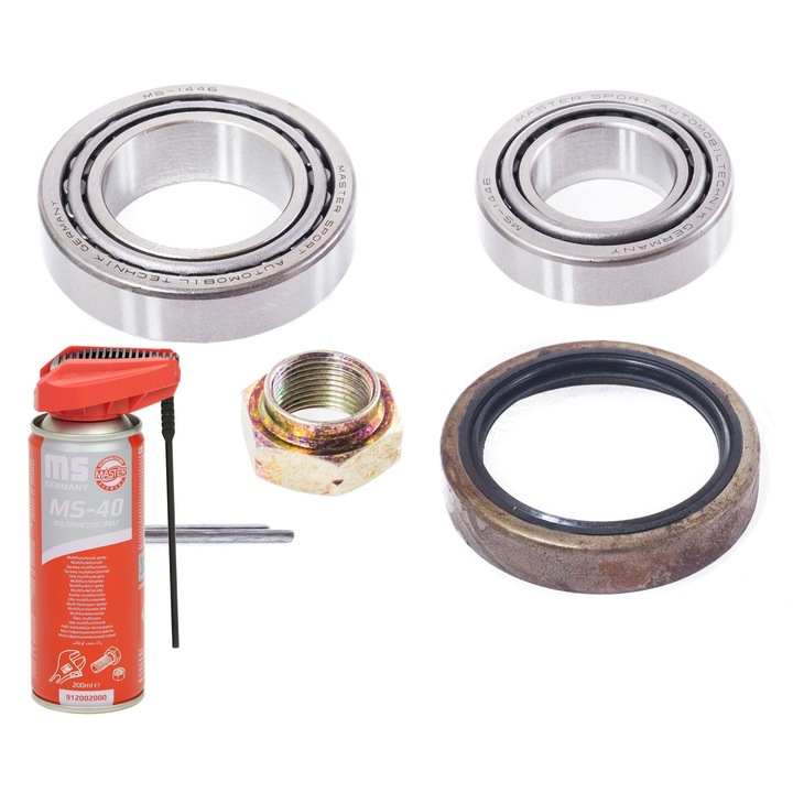 Hátsó kerékcsapágy, Master-Sport, 1446-SET-MS, 0.72kg, többszínű