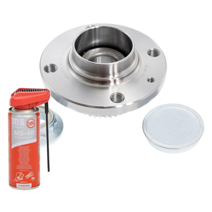 Hátsó kerékcsapágy, Master-Sport 3548-SET-MS, 4 lyuk, 120mm, többszínű