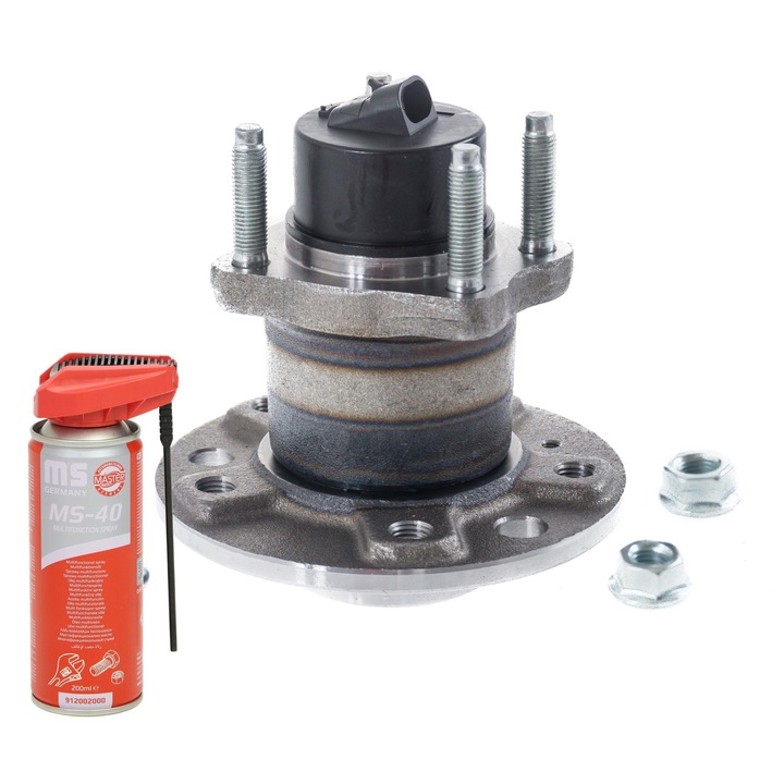 Hátsó kerékcsapágy, Master-Sport, beépített érzékelővel, 140mm, 3.7kg