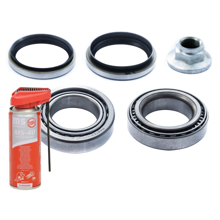 Kerékcsapágy, első, Master-Sport, 17x38x63mm