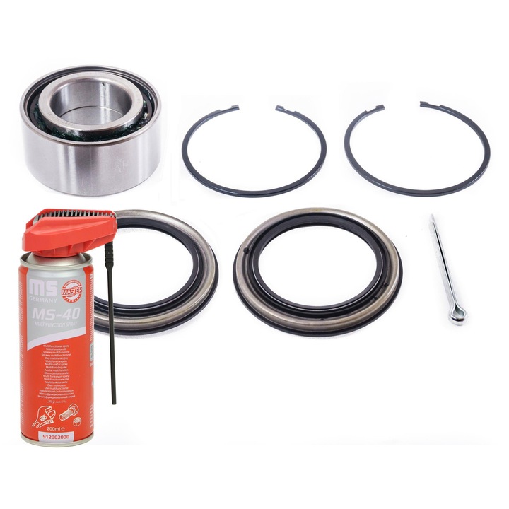 Kerékcsapágy, első, Master-Sport, 1999-SET-MS, 38x76mm, többszínű