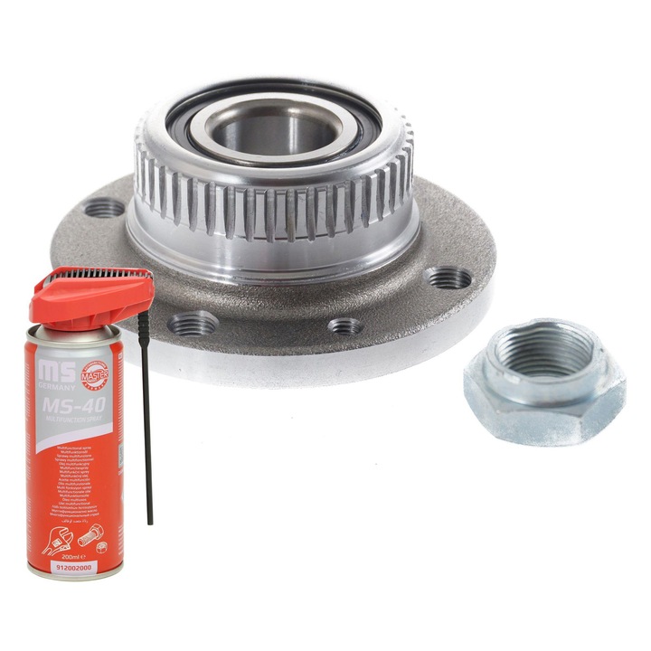 Hátsó kerékcsapágy, Master-Sport, 4 furat, 117mm, többszínű