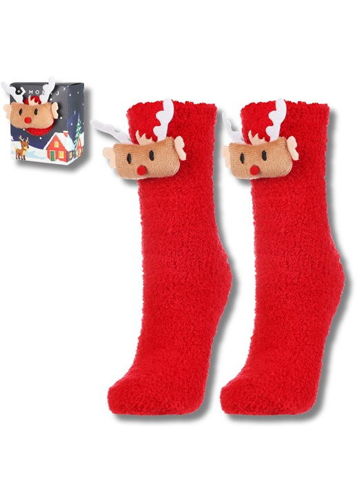 Sosete dama Moraj, antiderapante, universal 35x45