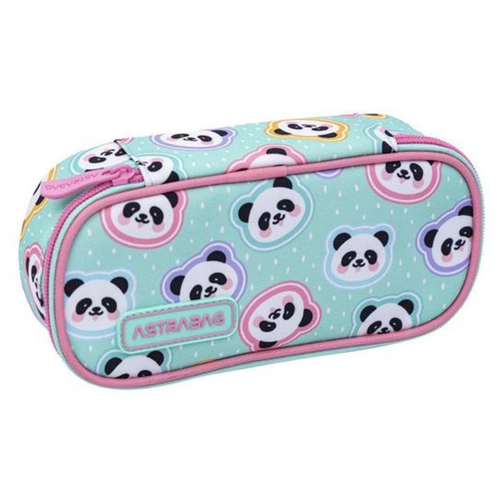 Единичен несесер без аксесоари, Astra, Панди, AC6, 22 х 9 х 5 см