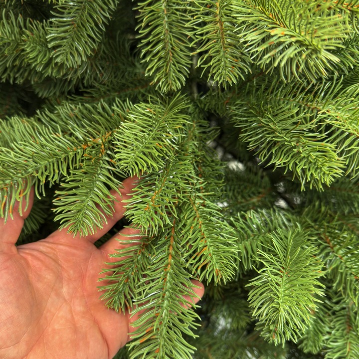 Изкуствена елха Sersimo, модел Silvee Elite, зелена, 3D, 180x100см