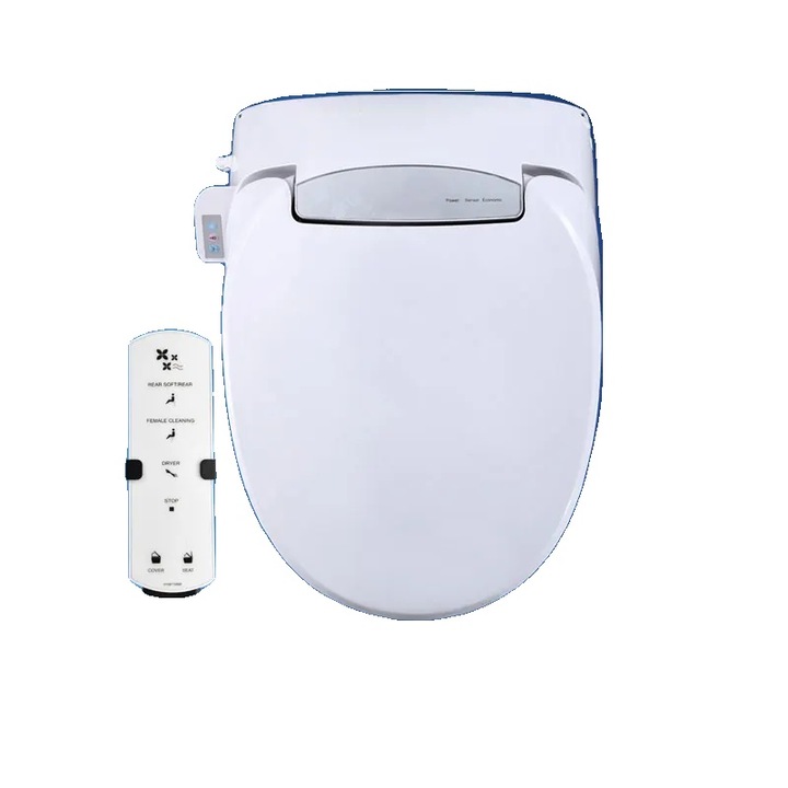 WC ülőke bidével, automata nyitás S130, melegvíz, öntisztító fúvóka, 220V-230V