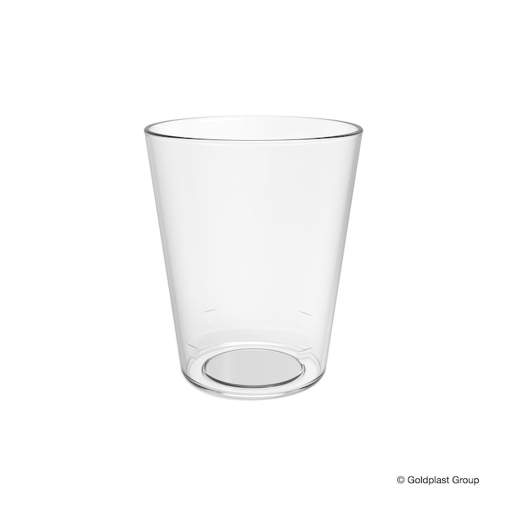 Set 20 pahare cocktail PP semitransparent 500 ml, 600 ml plin, Smart