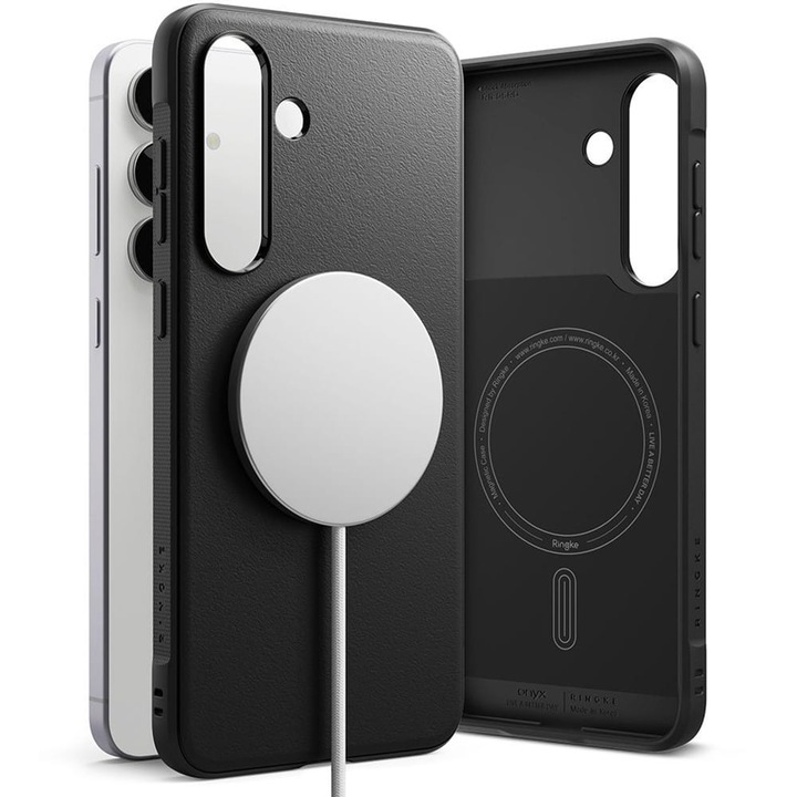 Husa, Ringke Onyx Magnetic pentru Samsung Galaxy S25 FE, Negru