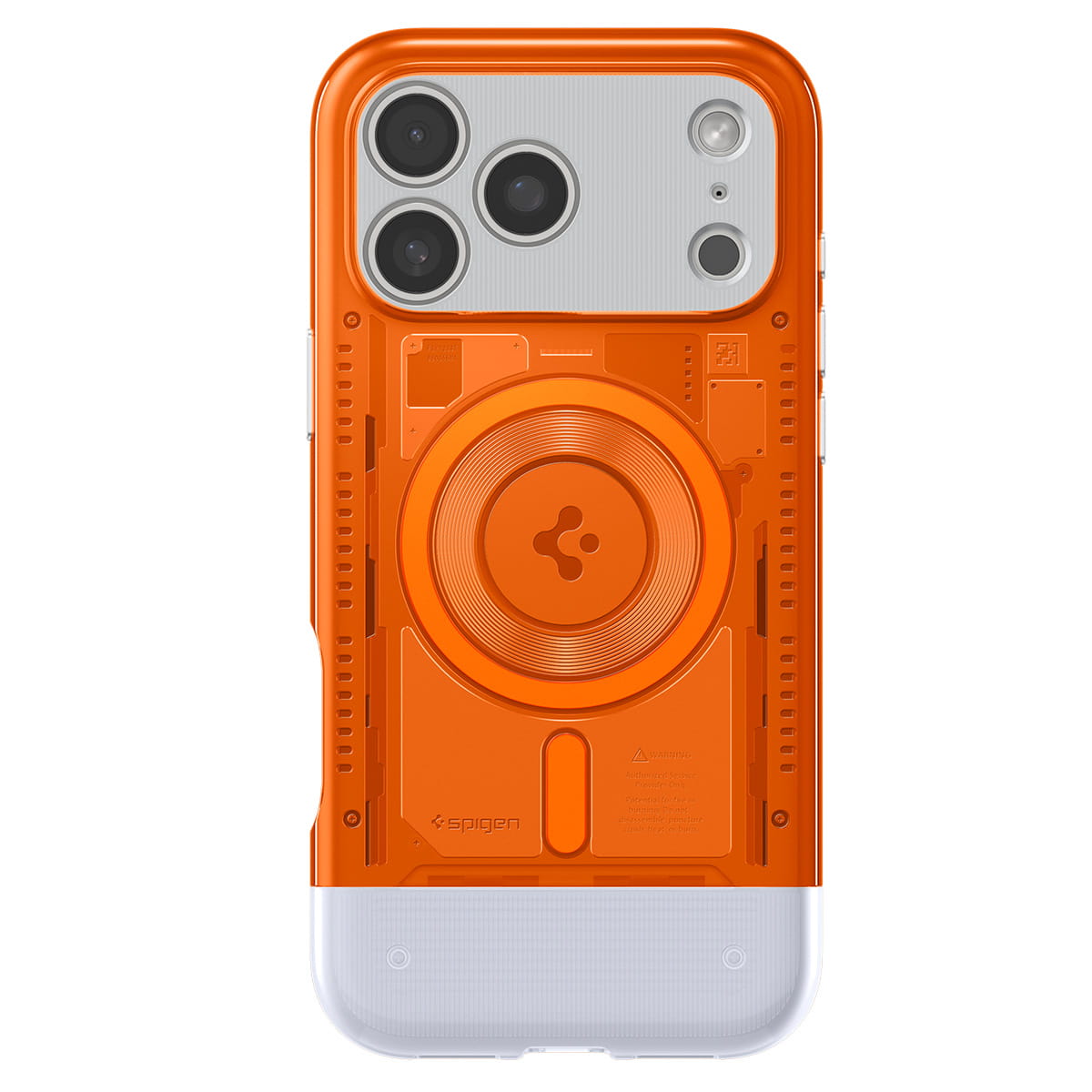 Husa, Spigen Classic C1 Mag pentru iPhone 17 Pro, Portocaliu