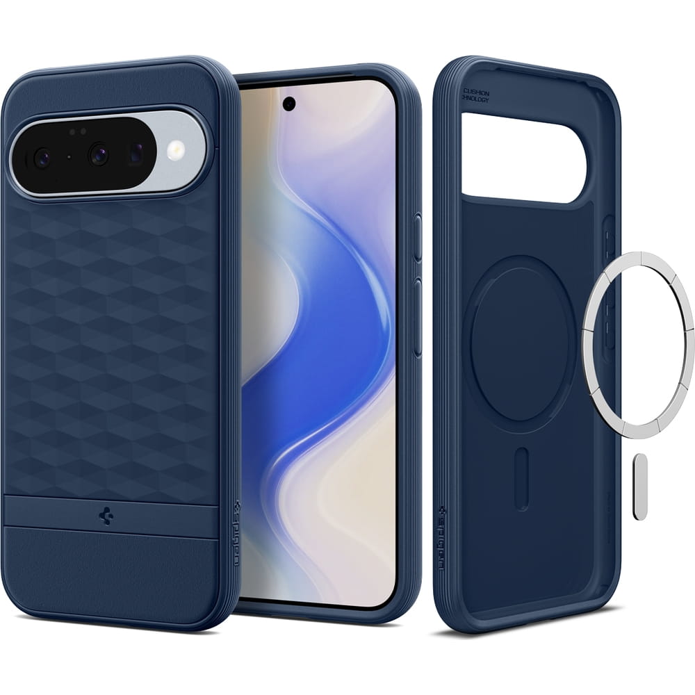 Husa, Spigen Parallax Mag pentru Google Pixel 10 Pro / Pixel 10, Albastru Inchis