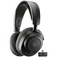 Casti Gaming Wireless SteelSeries Arctis Nova 7 Gen 2, multiplatforma, autonomie pana la 50 ore, fast charge, negru
