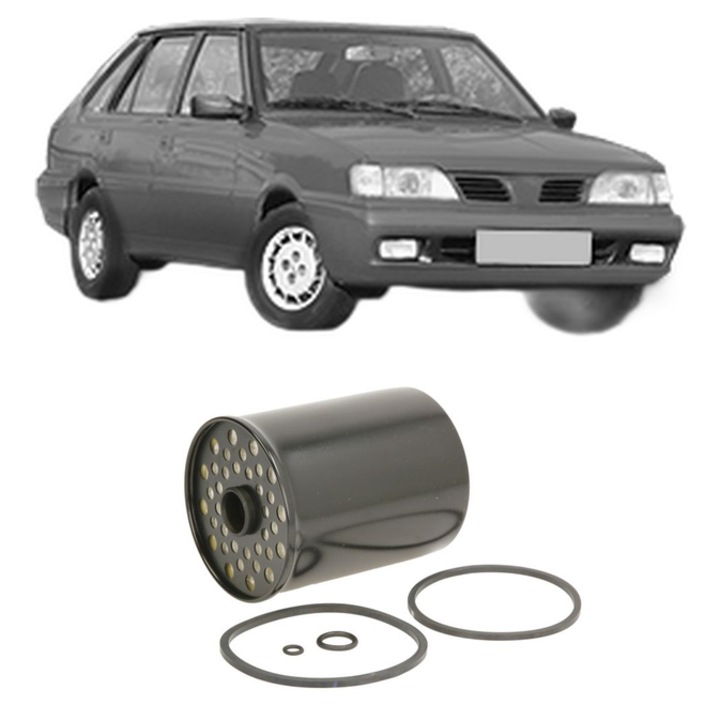 Filtru combustibil FSO POLONEZ III 1.9 D din 1992-2002 KW 51 CP 69 CMC 1905, Bosch, Auto, 4x Stickere auto cu FSO