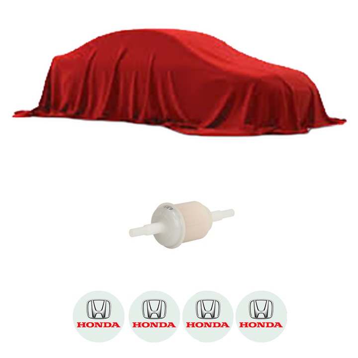 Filtru combustibil HONDA ACCORD Hatchback 1.6 din 1978-1981 KW 59 CP 80 CMC 1602, Bosch, Auto, 4x Stickere auto cu HONDA