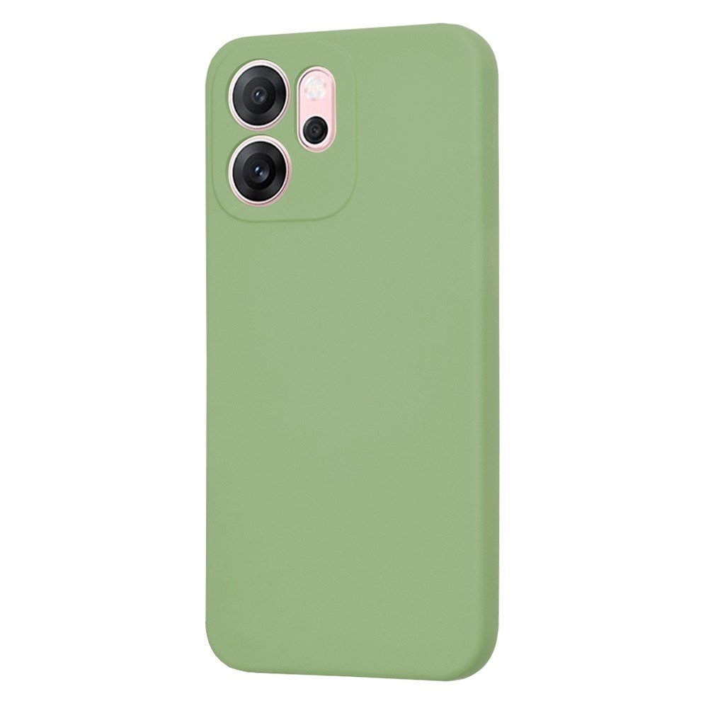 Husa pentru Oppo Reno 14 F / Reno 14 FS 5G Daden® Silicon SoftFlex, Ultra Slim, Protectie sporita, Interior de microfibra, Verde menta