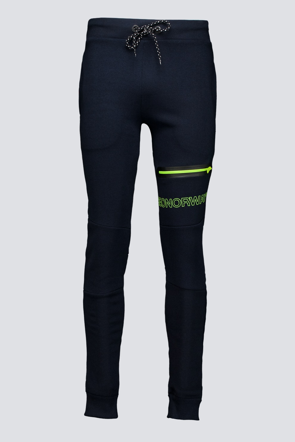 Geo Norway, Pantaloni de trening cu logo Moltan, Bleumarin, S