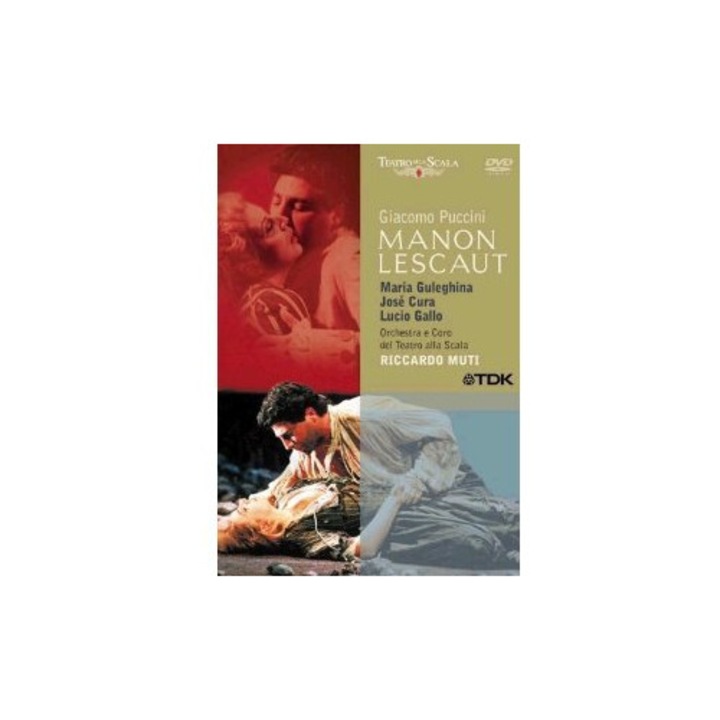 PUCCINI GIACOMO - MANON LESCAUT, DVD, Rockshop, nou, 134 min