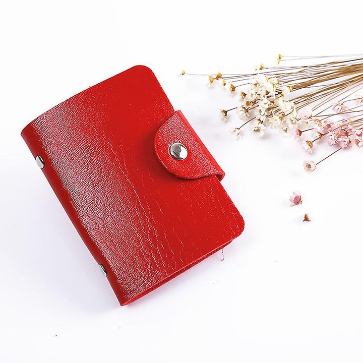 Дамско портмоне, 24 карти, екологична кожа