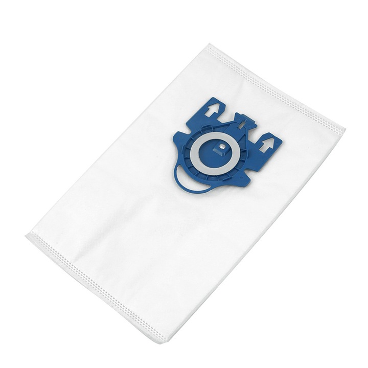 Porszívó porzsák kiegészítő, SHEFEITE®, szövet, fehér, 6*5*4 cm, Miele-hez alkalmas