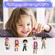Set figurine K-pop Chelfonds Demon Hunter Rumi, Mira si Zoey, PVC, 6 piese, 12cm, multicolor