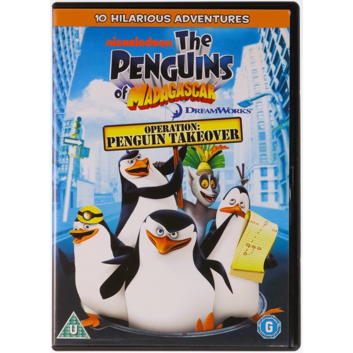 Pinguinii din Madagascar [DVD]