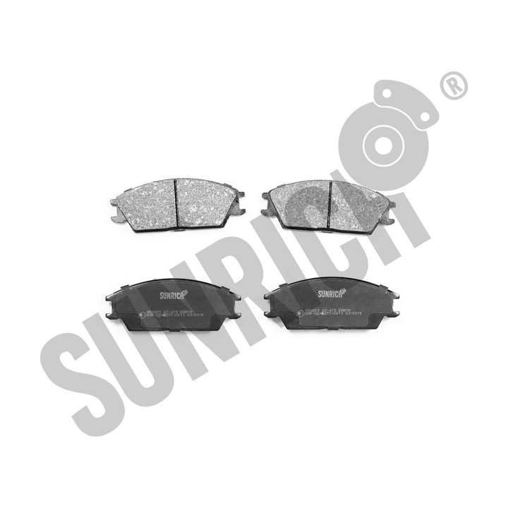 SUNRICH fékbetétek, 15x127,5x49mm