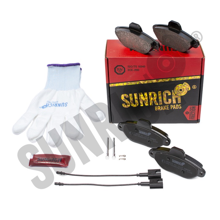 Placute frana SUNRICH, SR0623.01-1115, 55.4x17mm