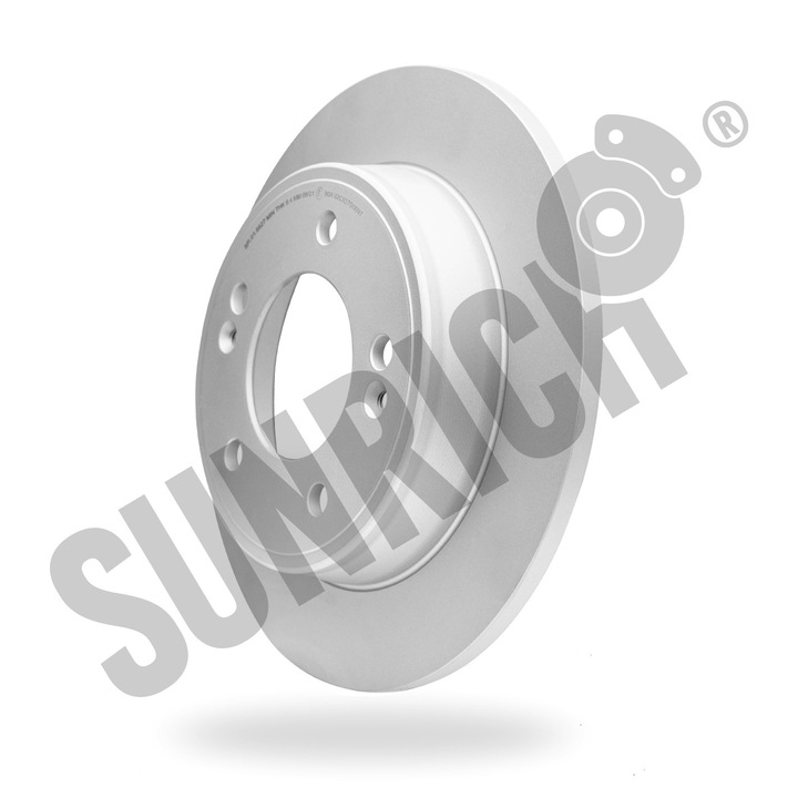SUNRICH féktárcsa, 262 mm, 10 mm vastagság, 5 rögzítőfurat, 45,1 mm magasság, SR.01.6627