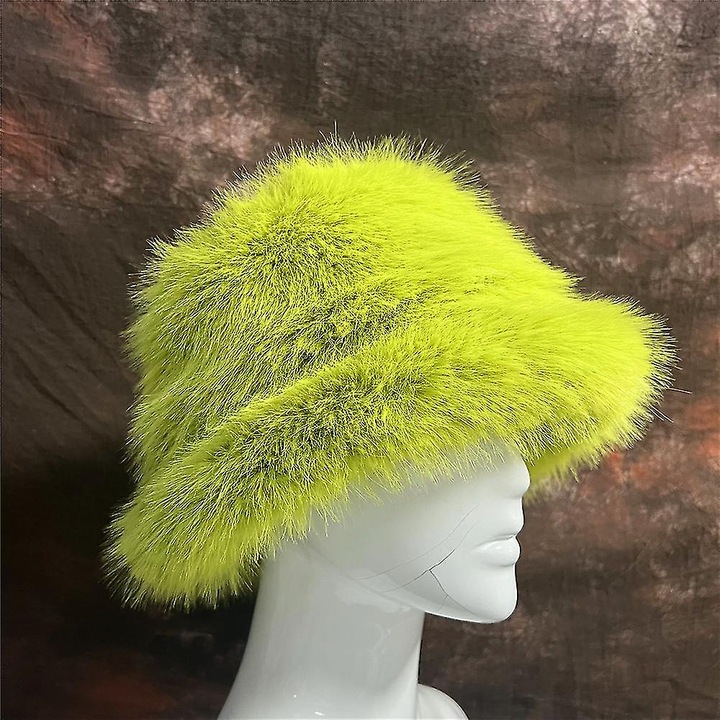 Caciula dama, model bucket, protectie solara, design versatil, multicolor, 58x60cm