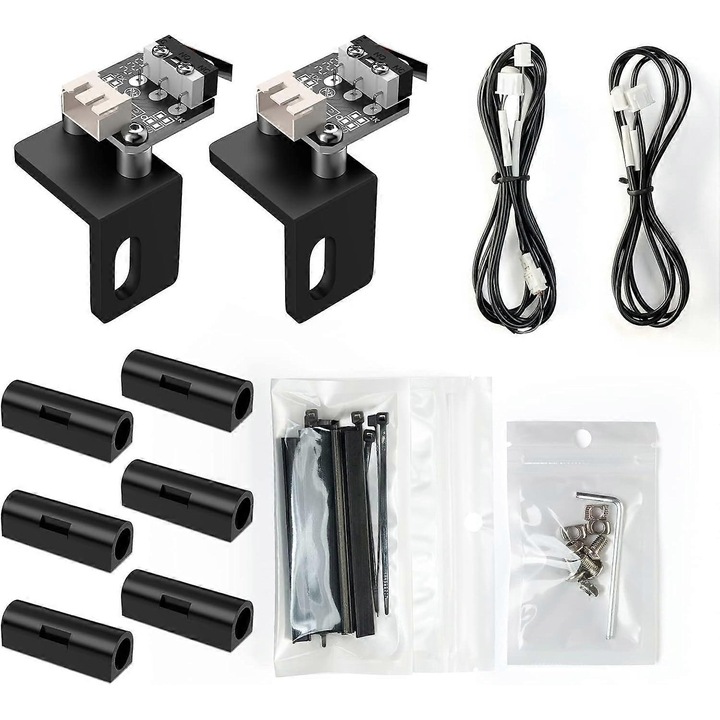 Standard végálláskapcsoló S9/S10 gépekhez, 2 darabos készlet, komplett tartozékok, méret 145x105x75mm