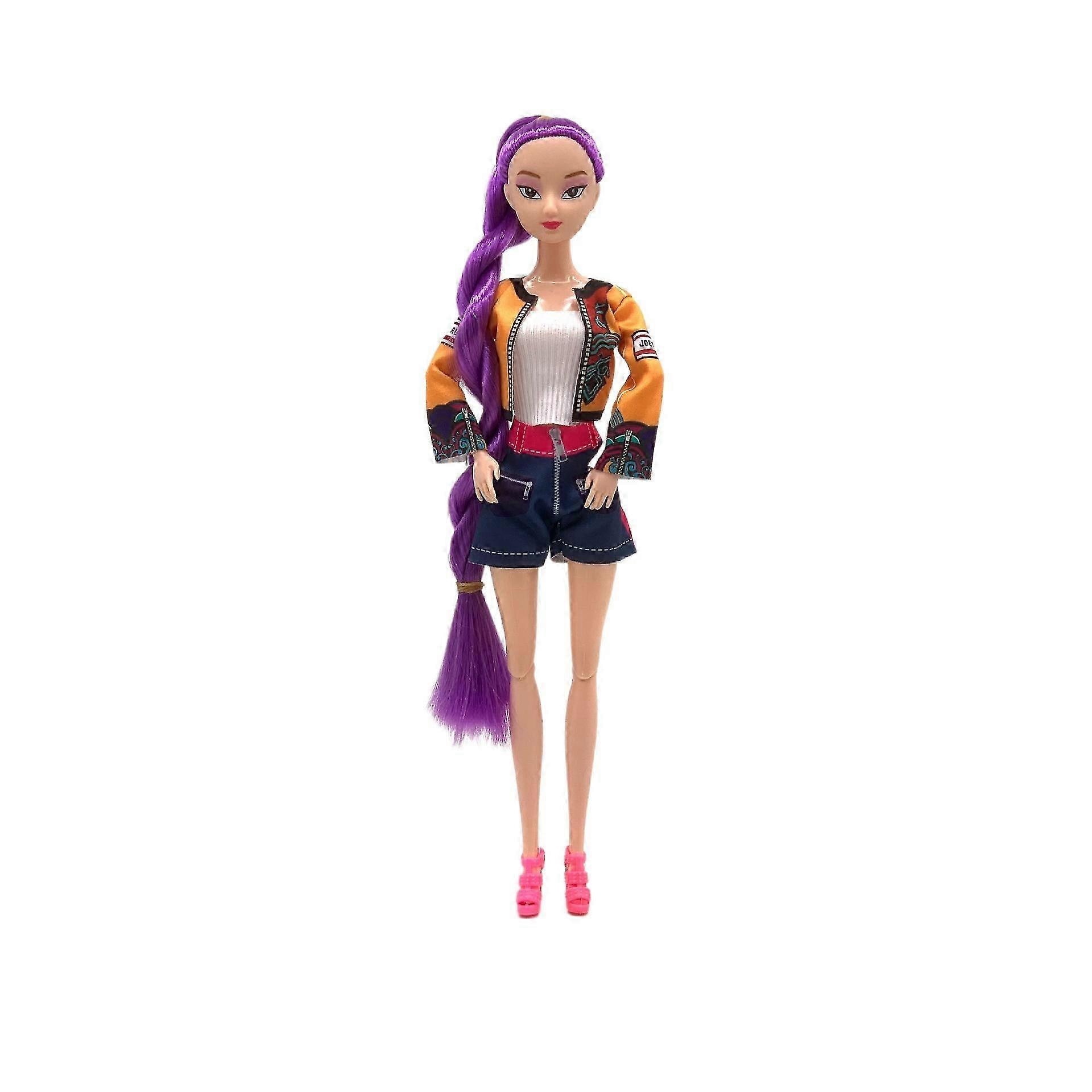 Set figurine K-POP Demon Hunter Girl Group, Rummy, Mira, Zoe, 28cm