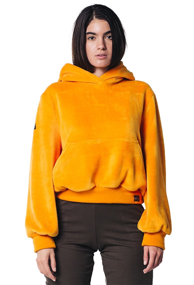 Hanorac Prime Femei Portocalie - Marime XL